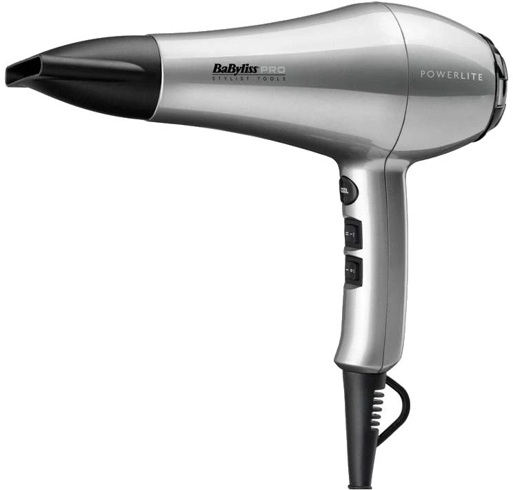 BaByliss Pro Powerlite Dryer, Silver