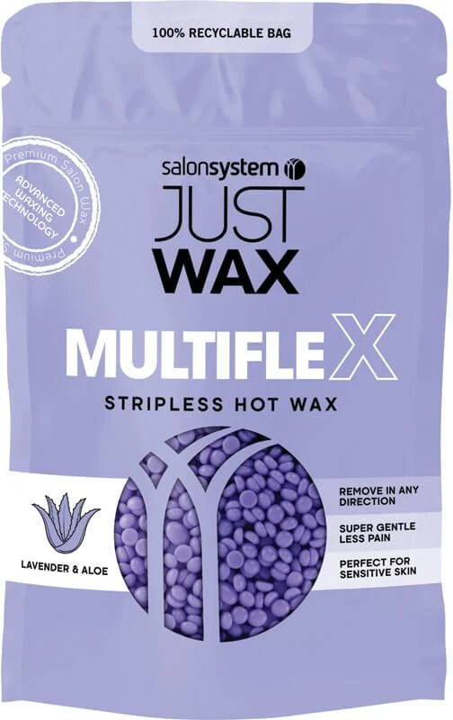 Salon System Just Wax Multiflex Hot Wax Beads, Lavender & Aloe 700g