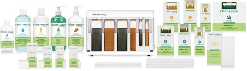 Clean+Easy Waxing Spa Kit