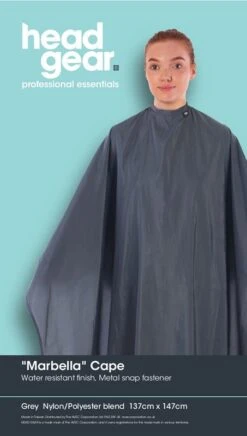 Head Gear Marbella Ladies Cape, Grey