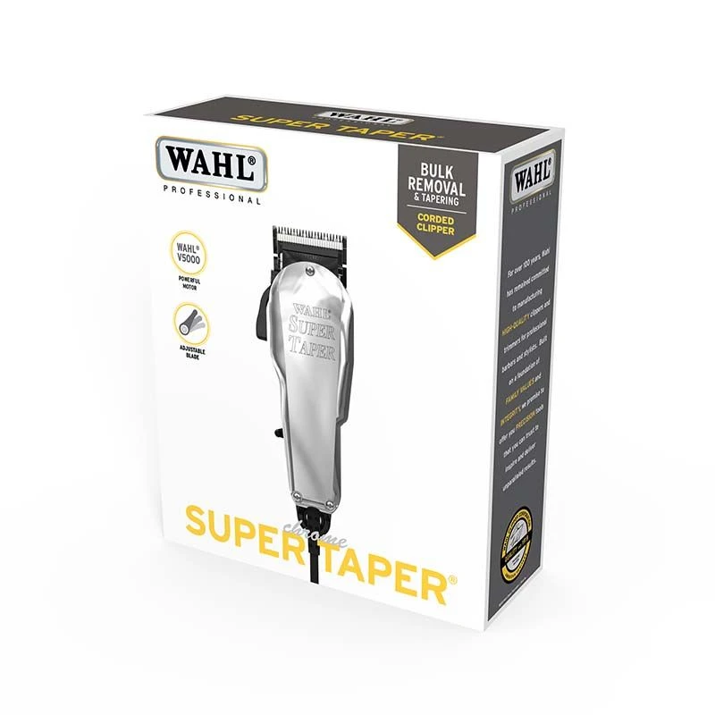 Wahl Super Taper Chrome Clipper - Image 3