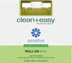 Clean+Easy Sensitive Wax Refills, Large (12)