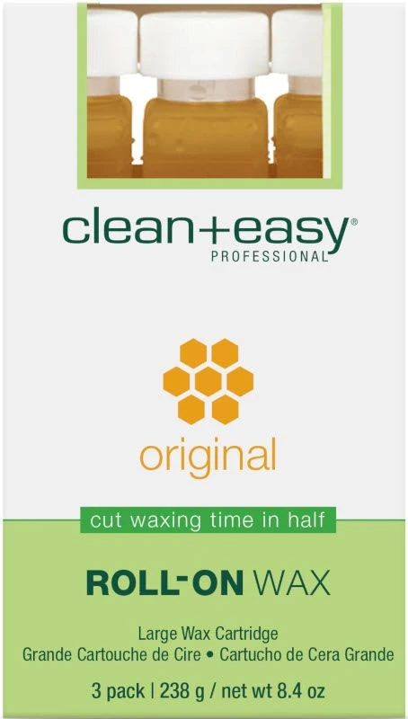 Clean+Easy Original Wax Refills, Large (3)
