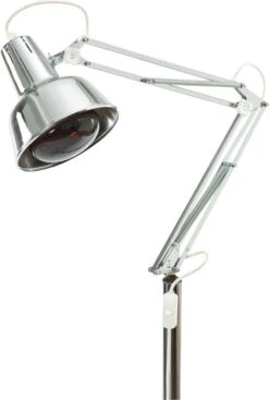 Carlton Professional Single Therapy Heat Lamp, Chrome