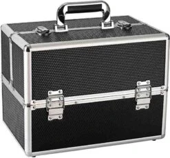 Hair & Beauty Case Black Glossy, Medium