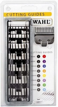 Wahl Plastic Comb Set 1-8, Black (8)