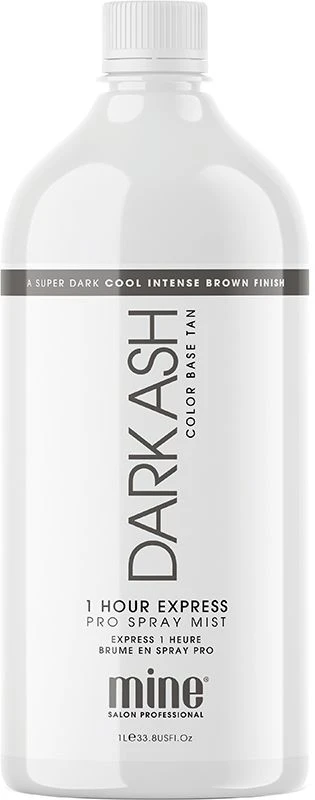 Minetan Dark Ash 1 Hour Pro Spray Tan Mist 1 Litre