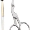 Tweezerman Brow Scissor & Brush Set