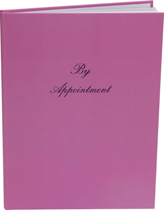 Appointment Book 6 Column, Pastel Pink