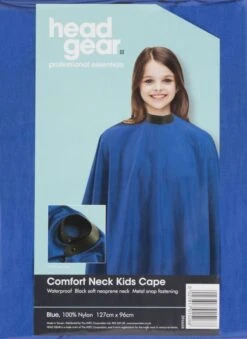 Head Gear Kids Cape With Comfort Neck, Blue