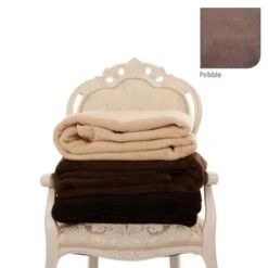 BC Softwear Fleecy Blanket, Pebble