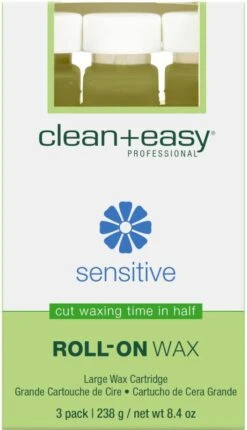 Clean+Easy Sensitive Wax Refills, Large (3)