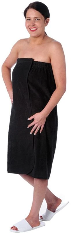 Equalite Egyptian Cotton Wrap, Black