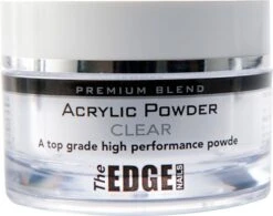 The Edge Premium Blend Acrylic Powder, Clear 40g