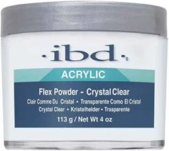 Ibd Acrylic Flex Powder, Clear 113g