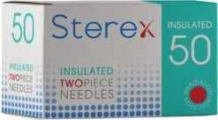 Sterex Insulated Two Piece Electrolysis Needles (50)