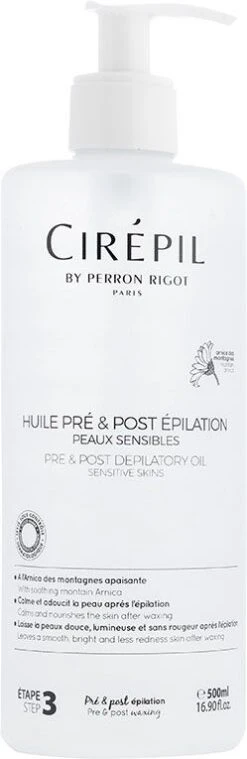 Cirépil By Perron Rigot Sensitive Pre & Post Oil 500ml
