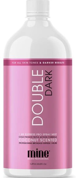 Minetan Double Dark 1 Hour Pro Spray Tan Mist 1 Litre