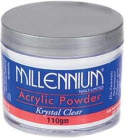 Millennium Nails Acrylic Powder, Krystal 110g