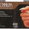 Millennium Nails Square Tips, Assorted (400)