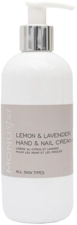 Monu Lemon & Lavender Hand & Nail Cream 300ml