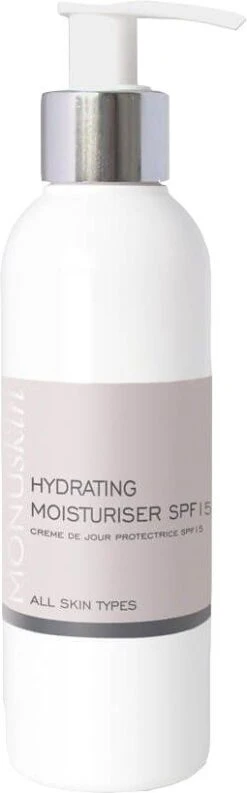 Monu Hydrating Moisturiser SPF15 180ml