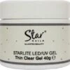 Star Nails Starlite Thin Gel LED/UV, Clear 40g