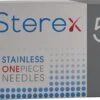 Sterex Stainless Steel One Piece Electrolysis Needles (50)