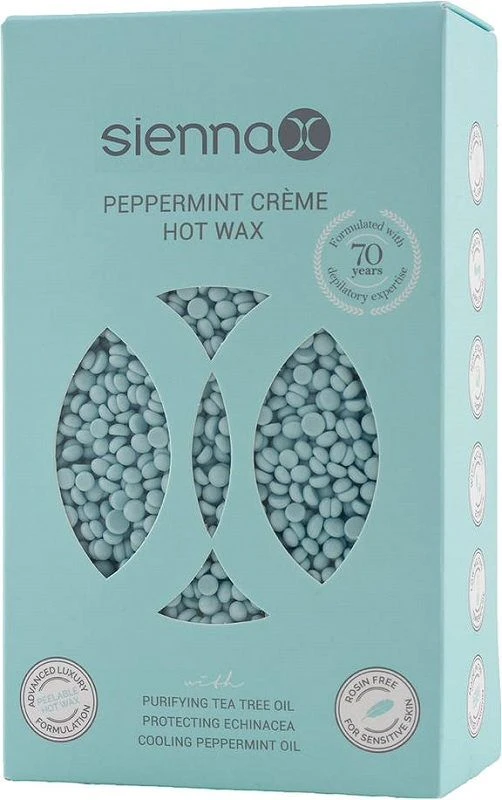 Sienna X Peppermint Crème Hot Wax 800g