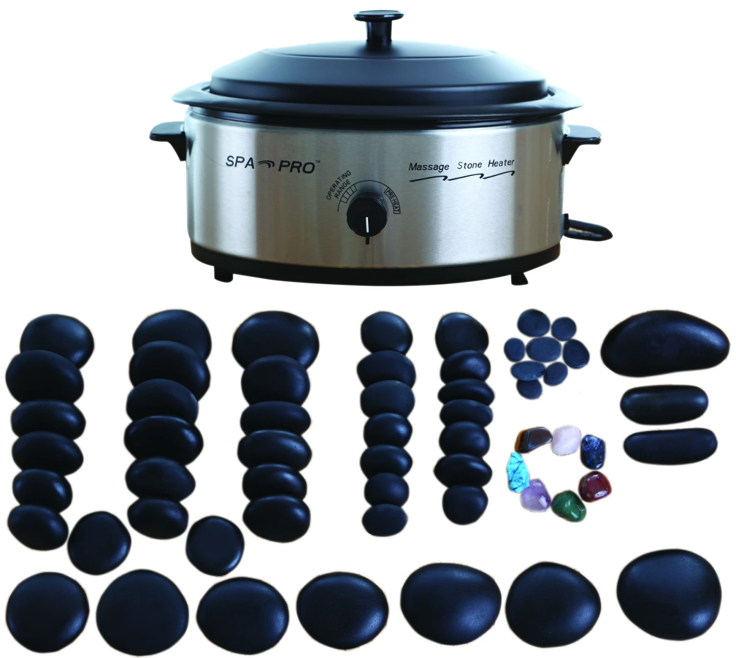 TH Stone 60 Piece Signature Massage Stone Package